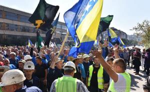 Za 1. maj protest rudara u Sarajevu 