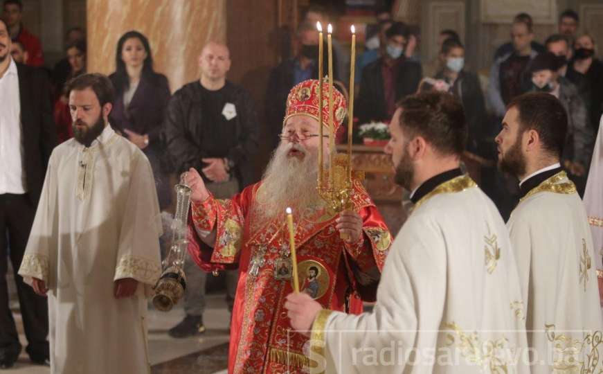 Služena svečana liturgija u Sarajevu: Vaskrs je najveći hrišćanski praznik