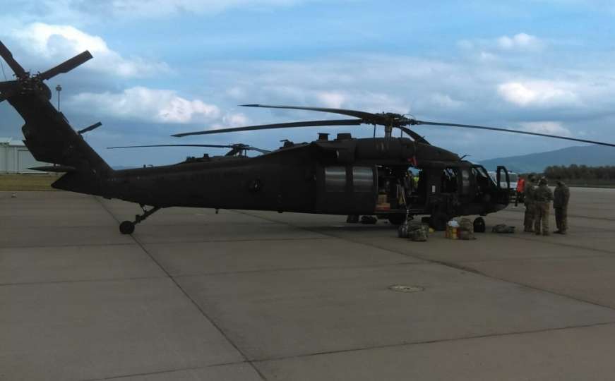 Američki vojni helikopteri sletjeli u BiH