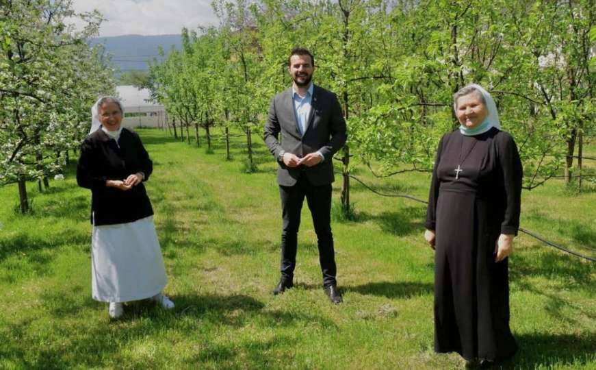 Muzur posjetio časne sestre na Stupu: Najljepši susreti od početka mandata