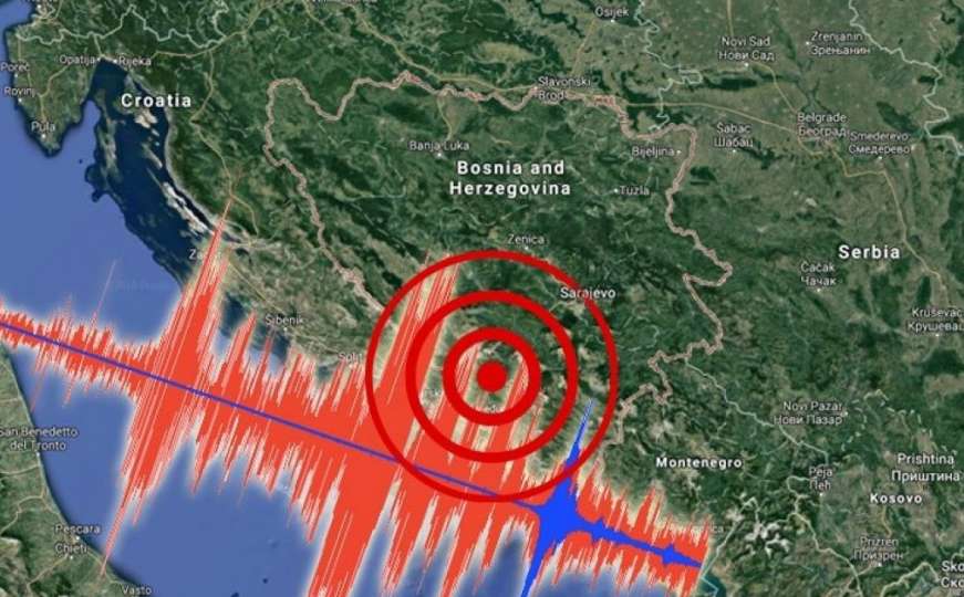 Pogledajte gdje je u Bosni i Hercegovini najveći rizik od zemljotresa!