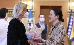 Gradonačelnica Karić ugostila Jasmilu Žbanić i ekipu filma "Quo Vadis, Aida"