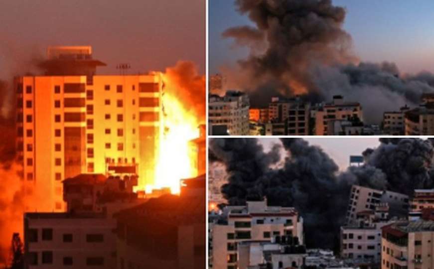 Objavljeni snimci rušenja zgrade u Gazi: Prije haosa Izrael "kucao na krov"?
