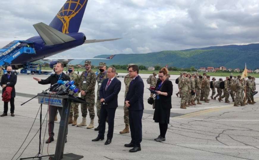 Američki vojnici stigli u Sarajevo