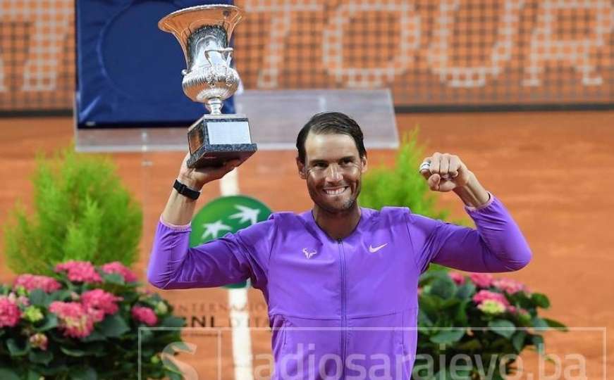 Nadal savladao Đokovića: Deseti put osvojio turnir u Rimu