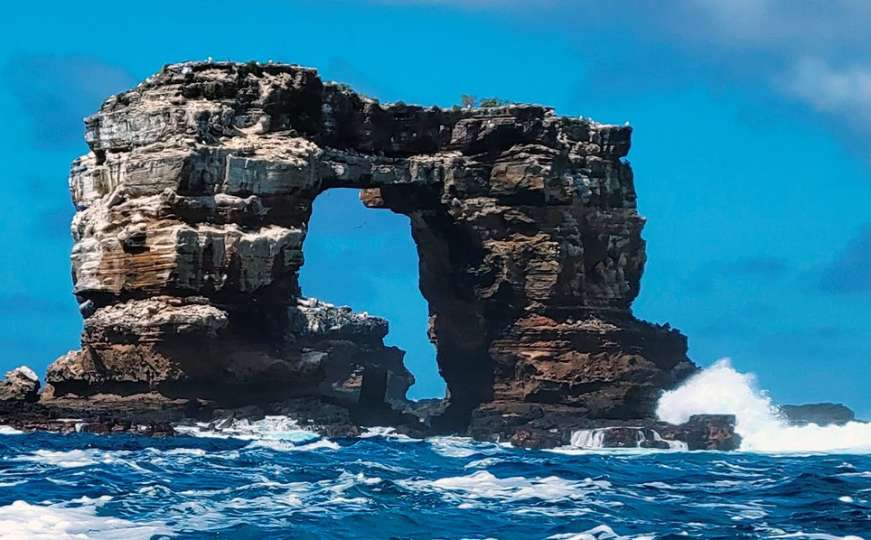 Zbog erozije se urušila poznata prirodna znamenitost na otoku Galapagos
