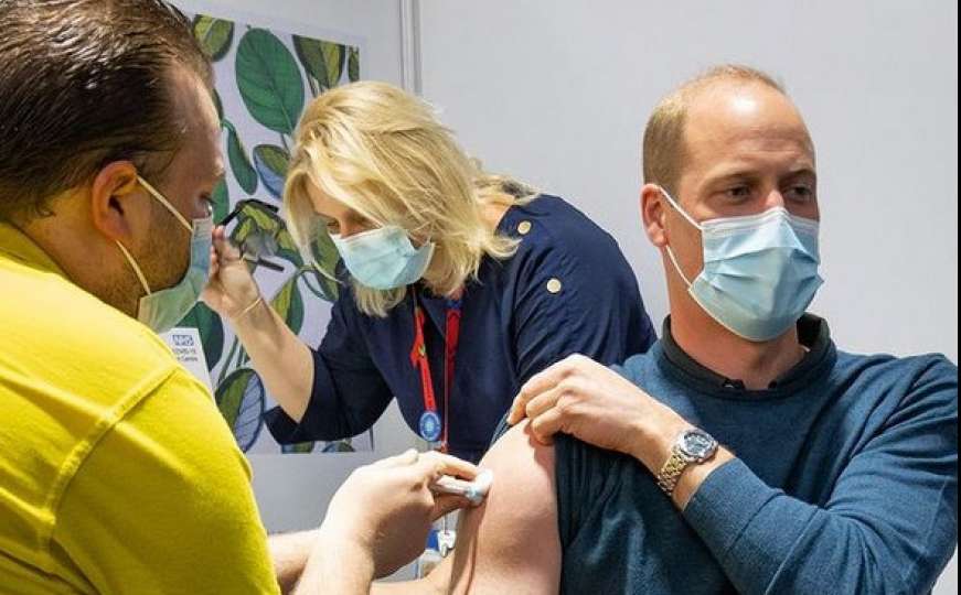 Princ William primio vakcinu protiv koronavirusa