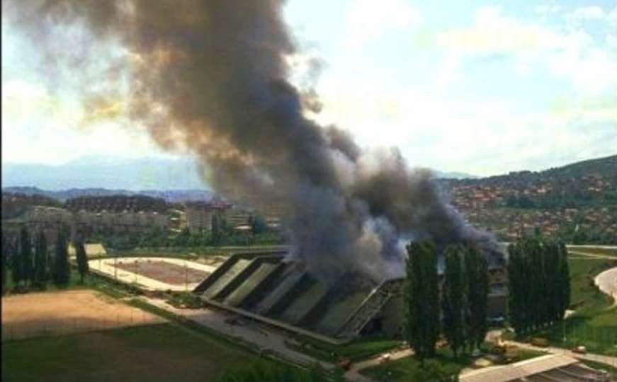 Dan kad je zapaljena olimpijska ljepotica, sarajevska Zetra