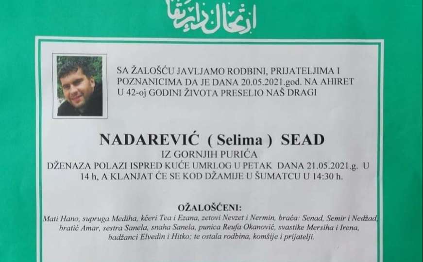Bosanske šapice izgubile su velikog zaštitnika: Preminuo je Sead Nadarević