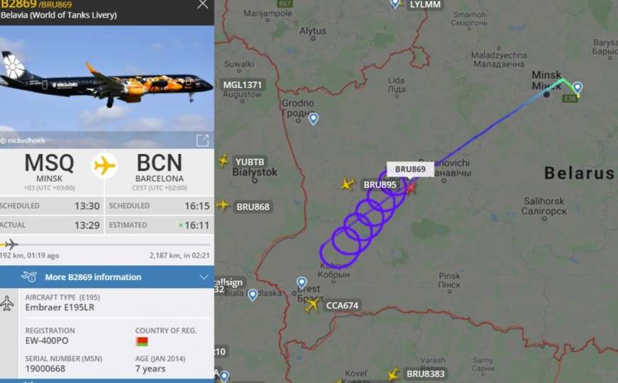 Pogledajte kakav je manevar izveo bjeloruski pilot kad je shvatio da su putevi blokirani