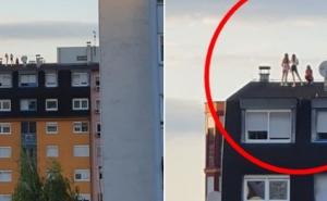 Izazov sa TiKToka ili zbog fotografije: Djevojčice u Tuzli se popele na krov zgrade