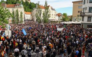 Masovni protesti u Sloveniji: Okupilo se više od 10.000 ljudi
