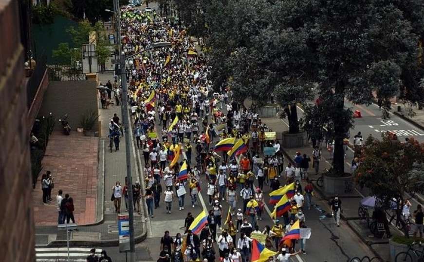 Četvero mrtvih u demonstracijama u Kolumbiji