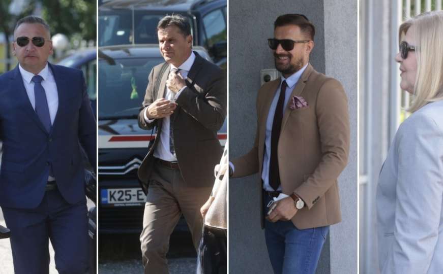 Nastavak suđenja: Novalić Hodžić, Solak i Miličević stigli na sud