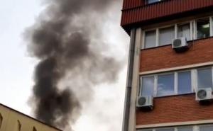 Izbio požar u krugu banjalučkih firmi, objavljen i snimak