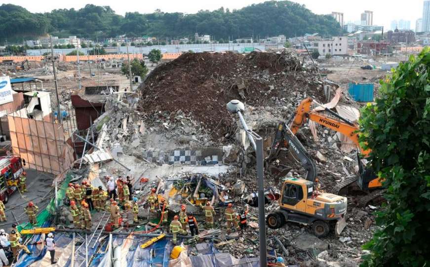 Urušila se zgrada u Južnoj Koreji: Poginulo devet, a povrijeđeno osam ljudi