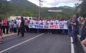 Protest protiv izgradnje MHE na Neretvici: "Njihovo je da probaju, naše je da ne damo"