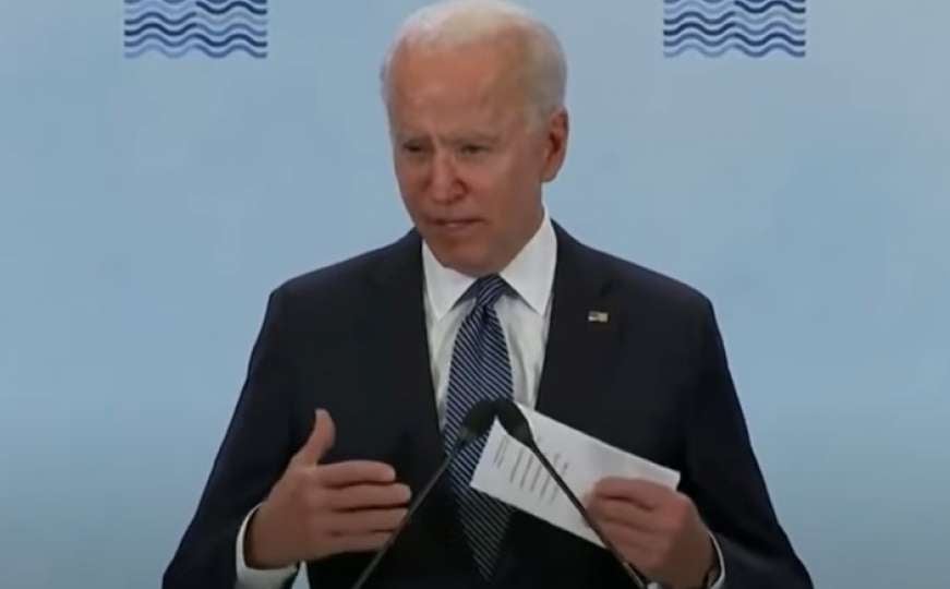 Novi gaf predsjednika SAD: Joe Biden se opet malo zbunio na pressu
