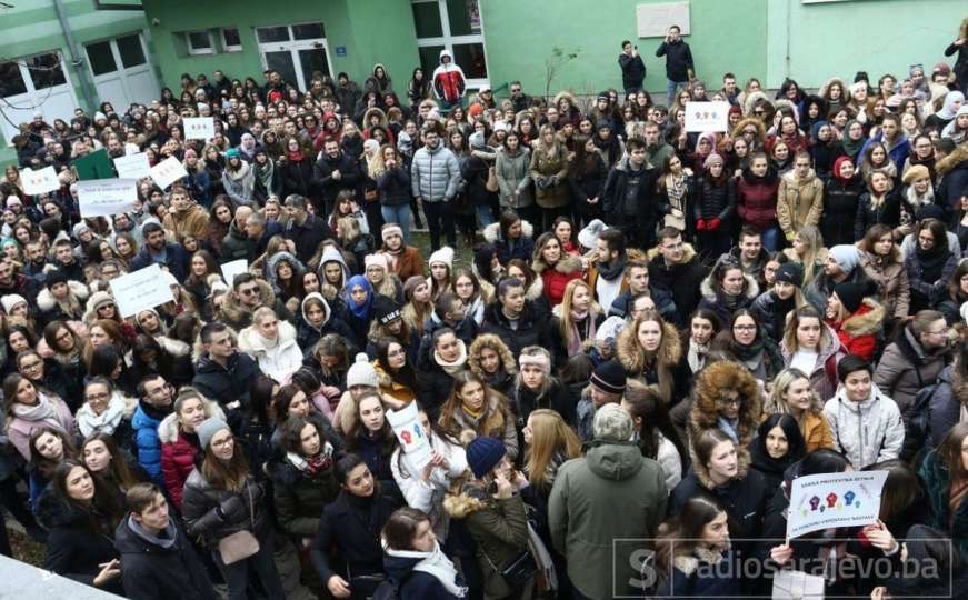 Studenti medicine iz Sarajeva poslali poruku: Razočarani smo....