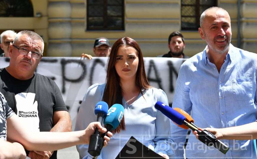Arijana i Muriz Memić ispred Tužilaštva: "Bogu se zakleli, odustati nećemo" 