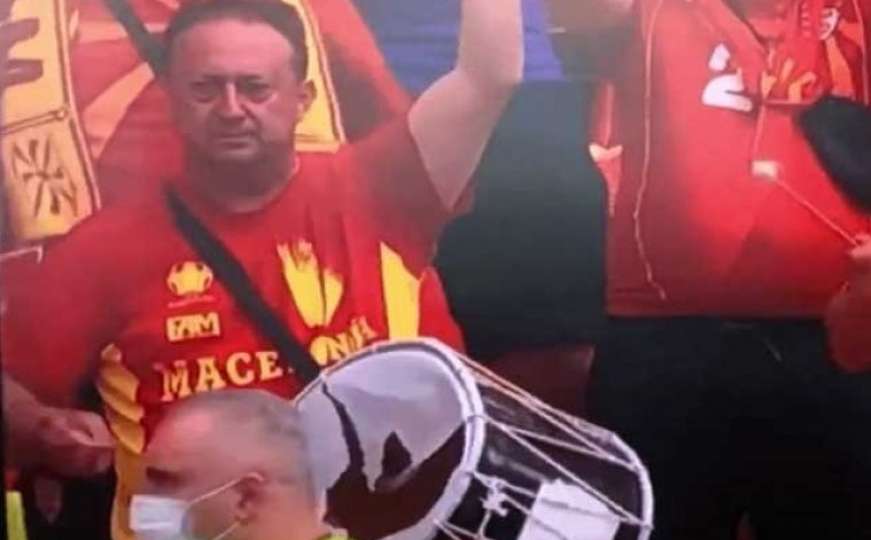 Makedonski navijač na tribinama postao hit: Nasmijao društvene mreže 