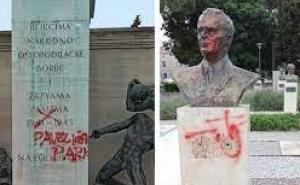 Vandalizam u Hrvatskoj: Oskrnavili spomenik palim borcima u Titovom parku
