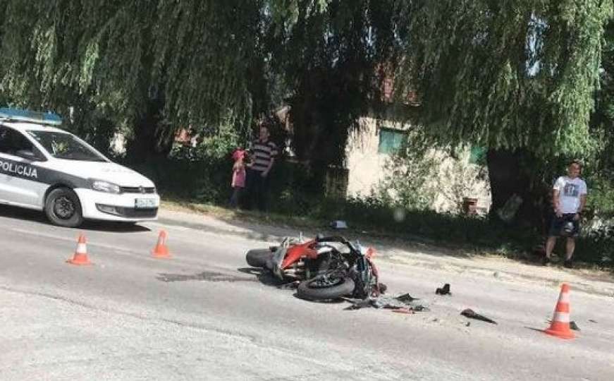 Novi udes na bh. cestama, povrijeđen motociklista