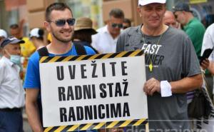 Protesti u Sarajevu završeni, čule se poruke: "Idite u Njemačku, Fadile - odlazi"