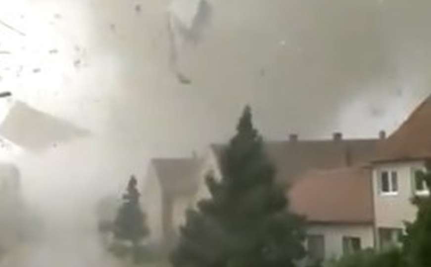 Češka policija objavila šokantnu snimku tornada iz blizine