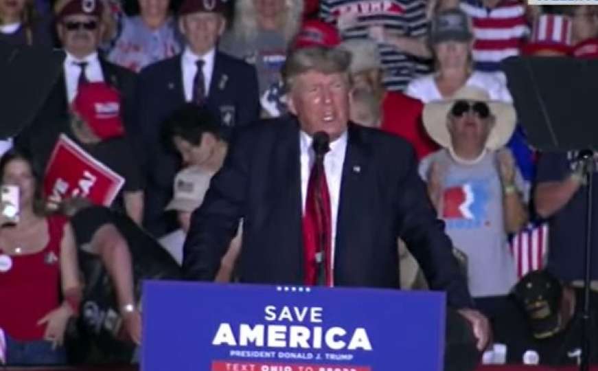 Donald Trump na prvom velikom skupu nakon izbora