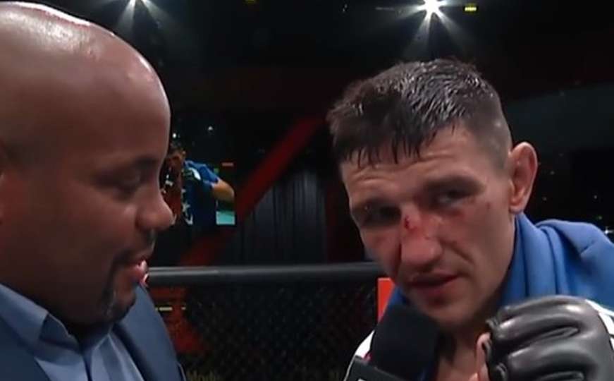 Bosanski bombarder nakon velike pobjede u UFC-u: 'Bosno, volim te...'