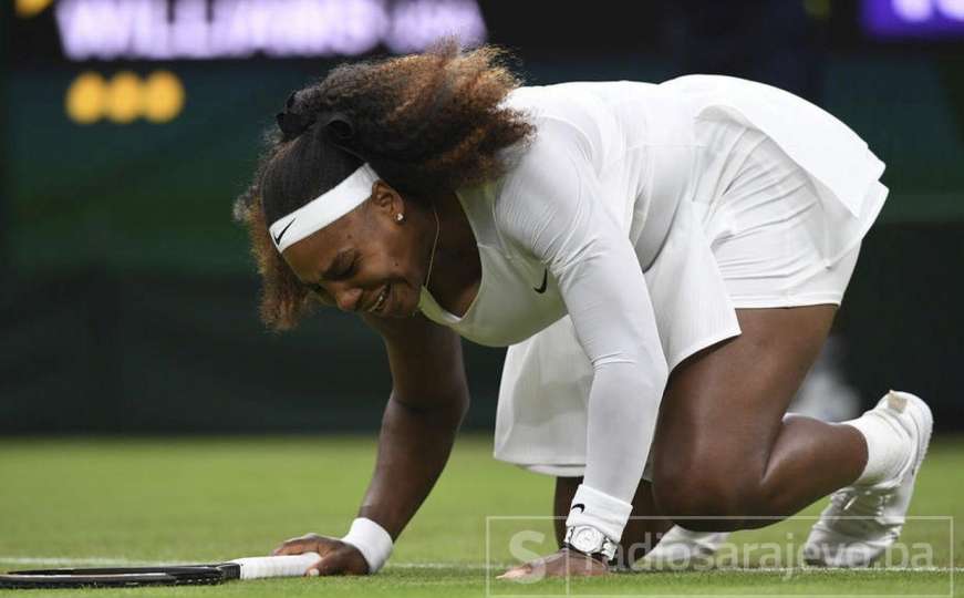 Dramatične scene iz Wimbledona: Serena Williams u suzama