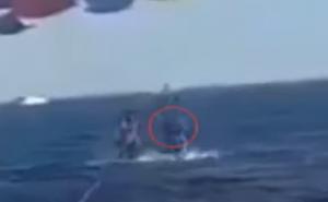 Zastrašujući snimak: Ajkula iskočila iz vode i otkinula dio noge čovjeku