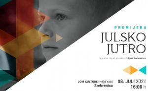 Emotivna poruka:  Video spot za pjesmu "Julsko jutro" premijerno u Srebrenici
