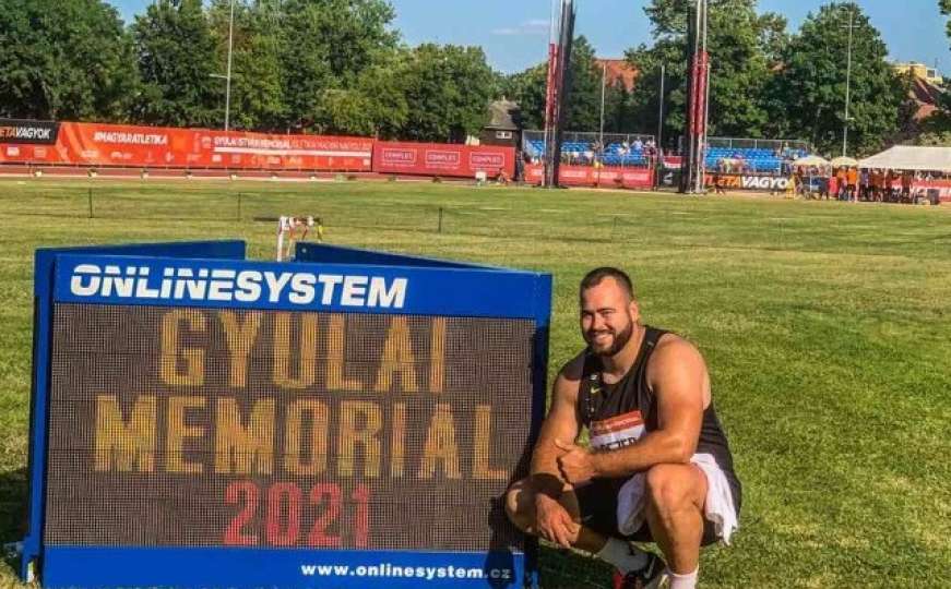 Mesud Pezer osvojio šesto mjesto na atletskom mitingu u Mađarskoj