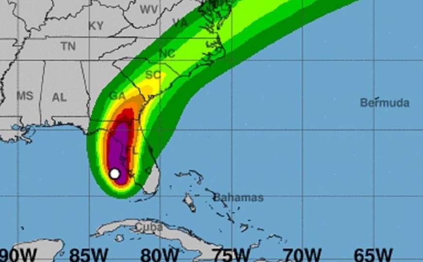 Tropska oluja Elsa postala uragan prve kategorije, udarit će na Floridu 