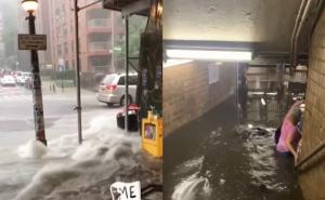 Snažna oluja zahvatila New York: Poplavljene ulice, građani uznemireni