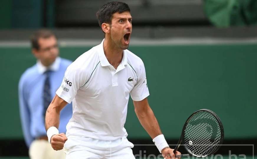 Novak Đoković u finalu Wimbledona
