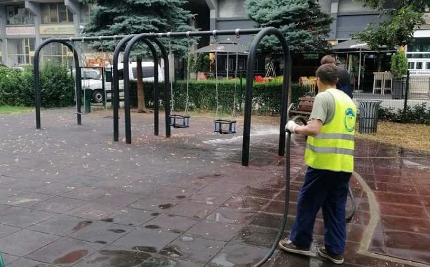 Operativni tim za čisto Sarajevo na terenu: Zaposlit će i dodatnih 100 radnika