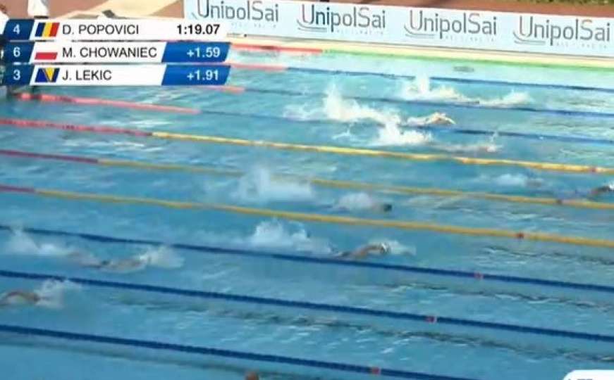 Jovan Lekić osvojio novu medalju za BiH u plivanju