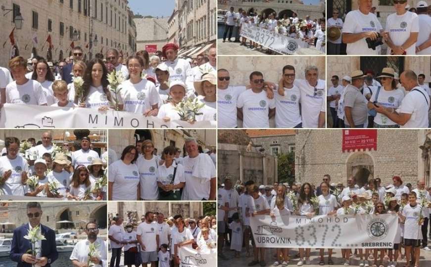 Dubrovnik: Sjećanje na žrtve genocida u Srebrenici