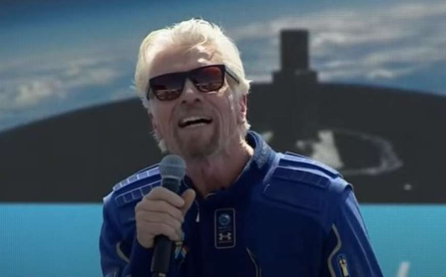Richard Branson nakon uspješnog leta do svemira objavio poruku