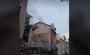 Požar u centru Sarajeva, gori kod Estrade 