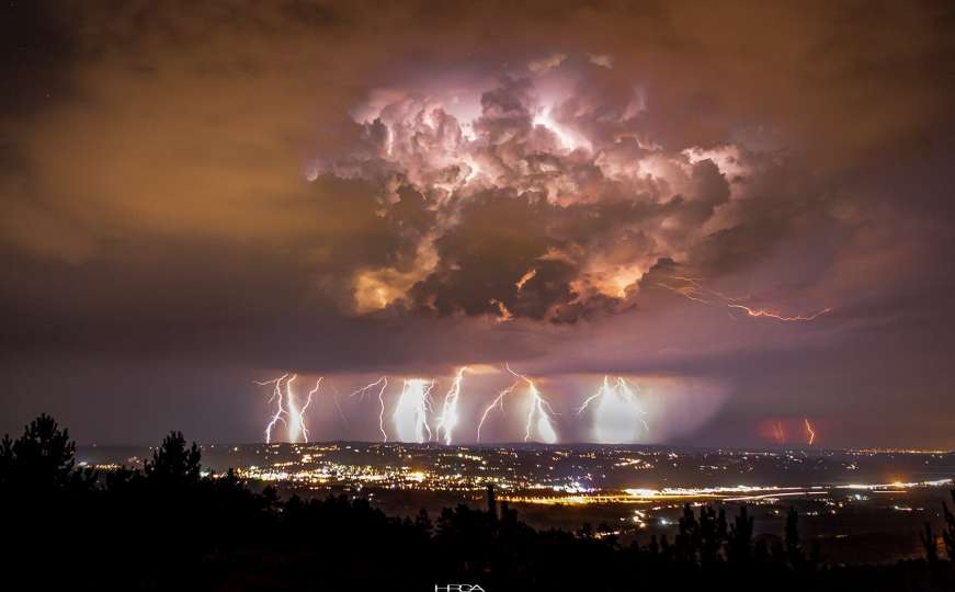 Moć prirode: Čudesna fotografija oluje iznad Prnjavora