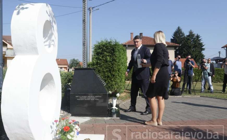 Zoran Milanović u Vitezu na spomeniku poginuloj djeci