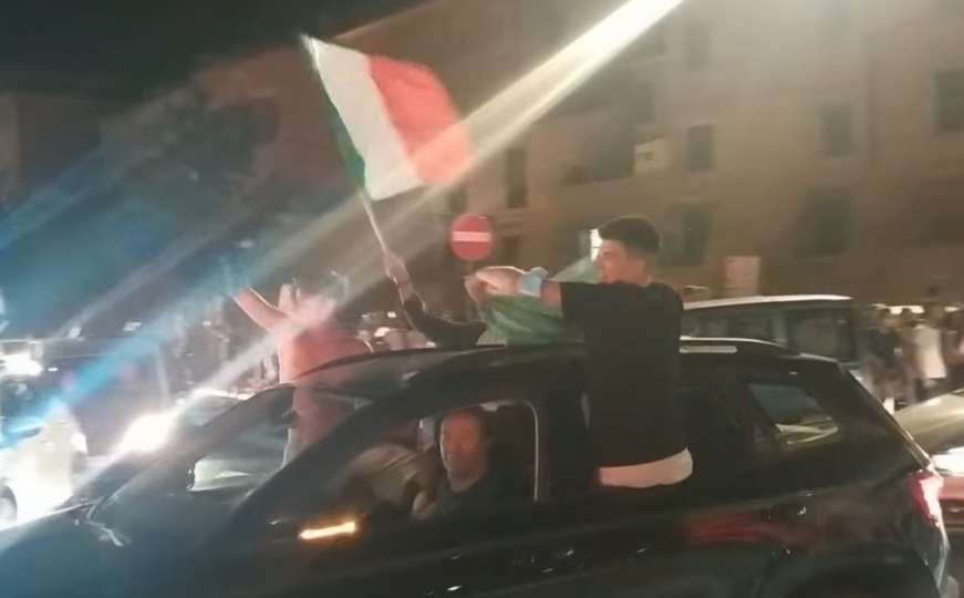 Nestvarne scene iz Italije: Ludilo na ulicama nakon osvajanja titule prvaka Europe 