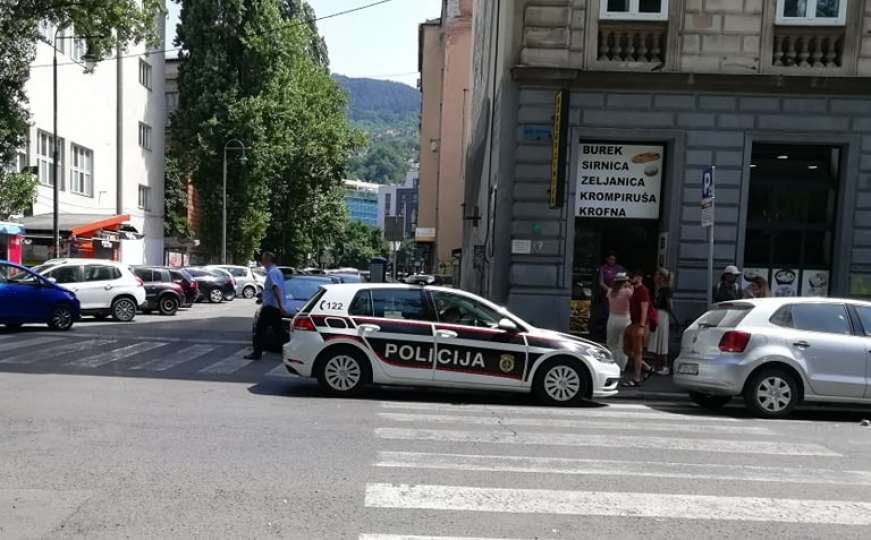 Udes u centru Sarajeva, oboren pješak: Odvezen u bolnicu 