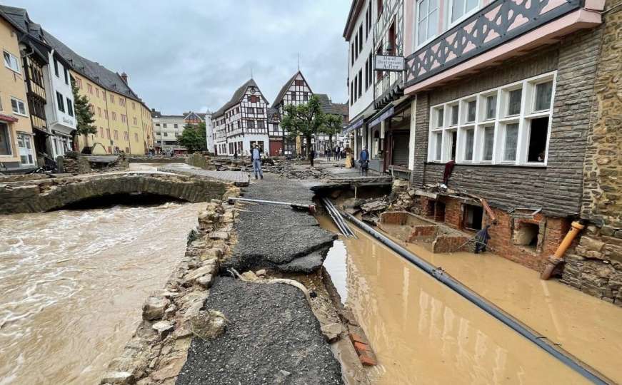 Nastavlja se prirodna katastrofa u Njemačkoj: Četvero mrtvih, 70 nestalih 