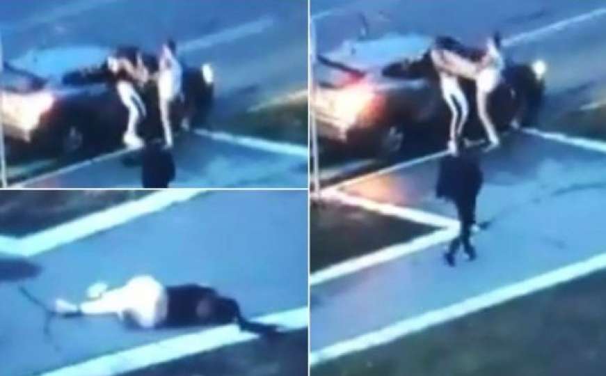 Uznemirujući snimak iz Beograda: Muškarac brutalno pretukao djevojku