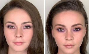 Da li ste primijetili gdje su se same šminkale a gdje profesionalni šminkeri?